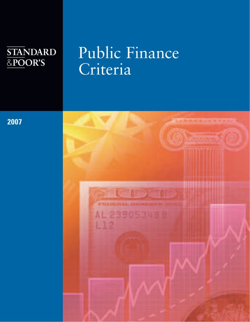 Rich Results on Google's SERP when searching for 'Public Finance Criteria'